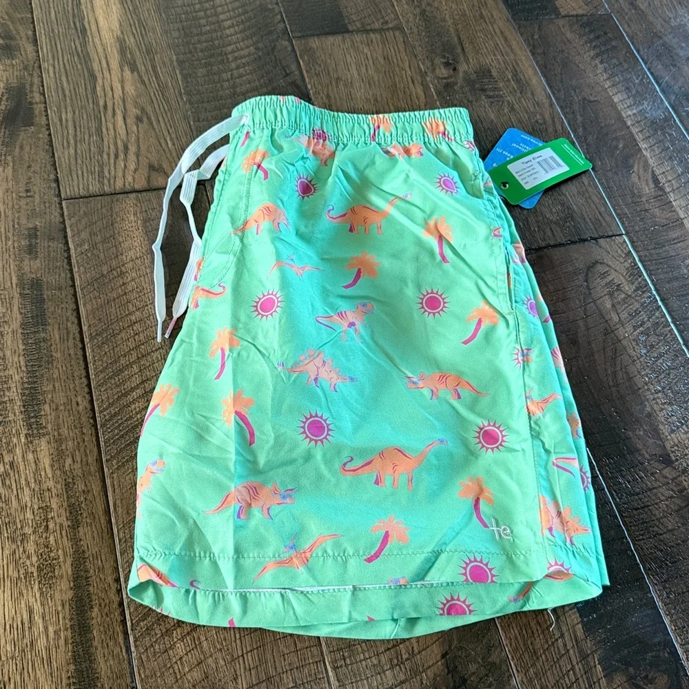 Tipsy Elves NWT  Dinosaur Swim Trunks‎ XXL